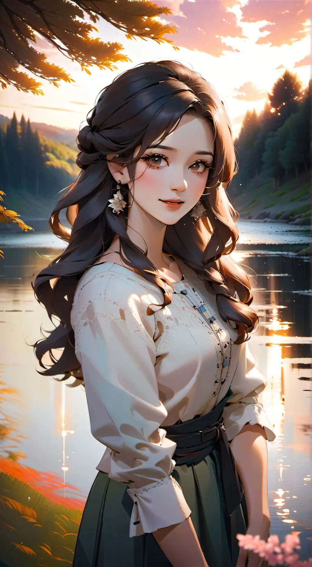 ai character: Elina background