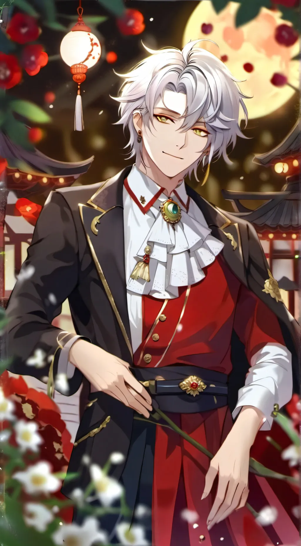 ai character: Trenton  background