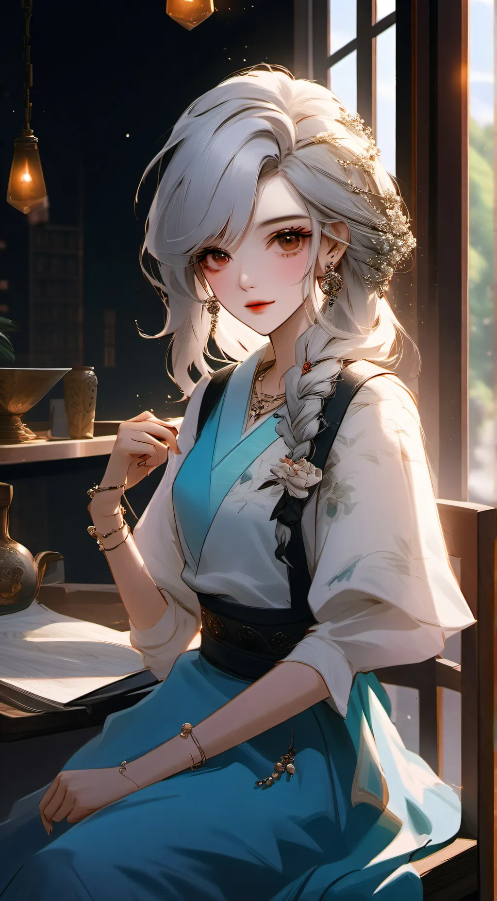 ai character: ★Маша★ background