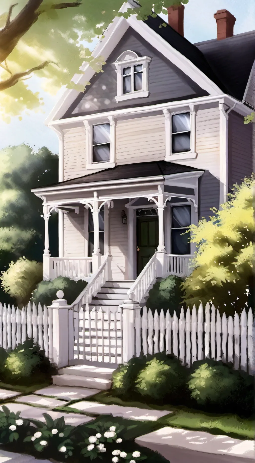 ai character: her last words...? background