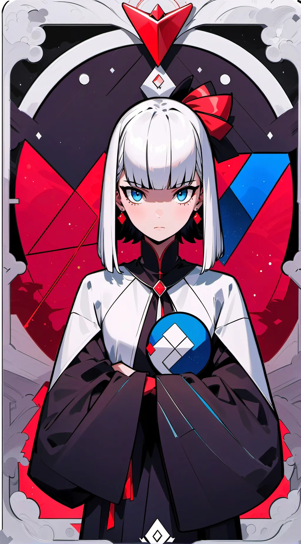 ai character: Em em background