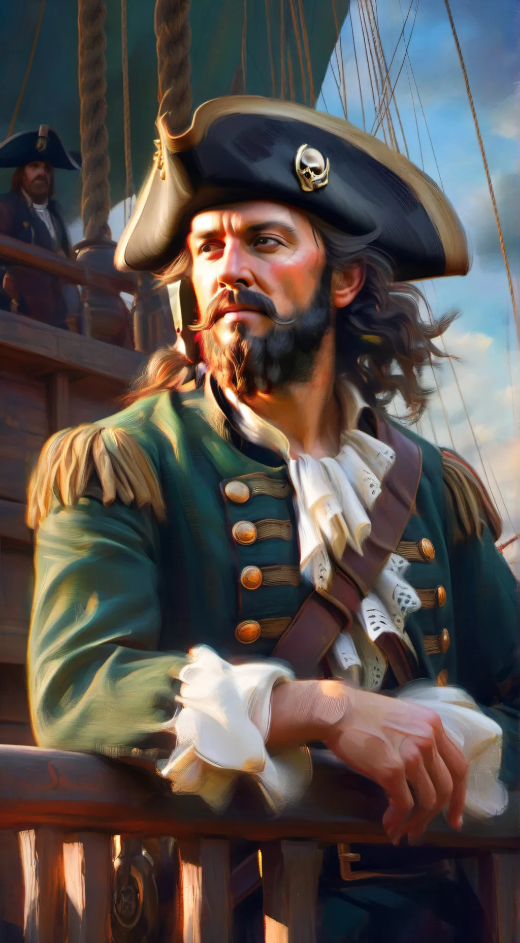 ai character: Willis Weserwalden background