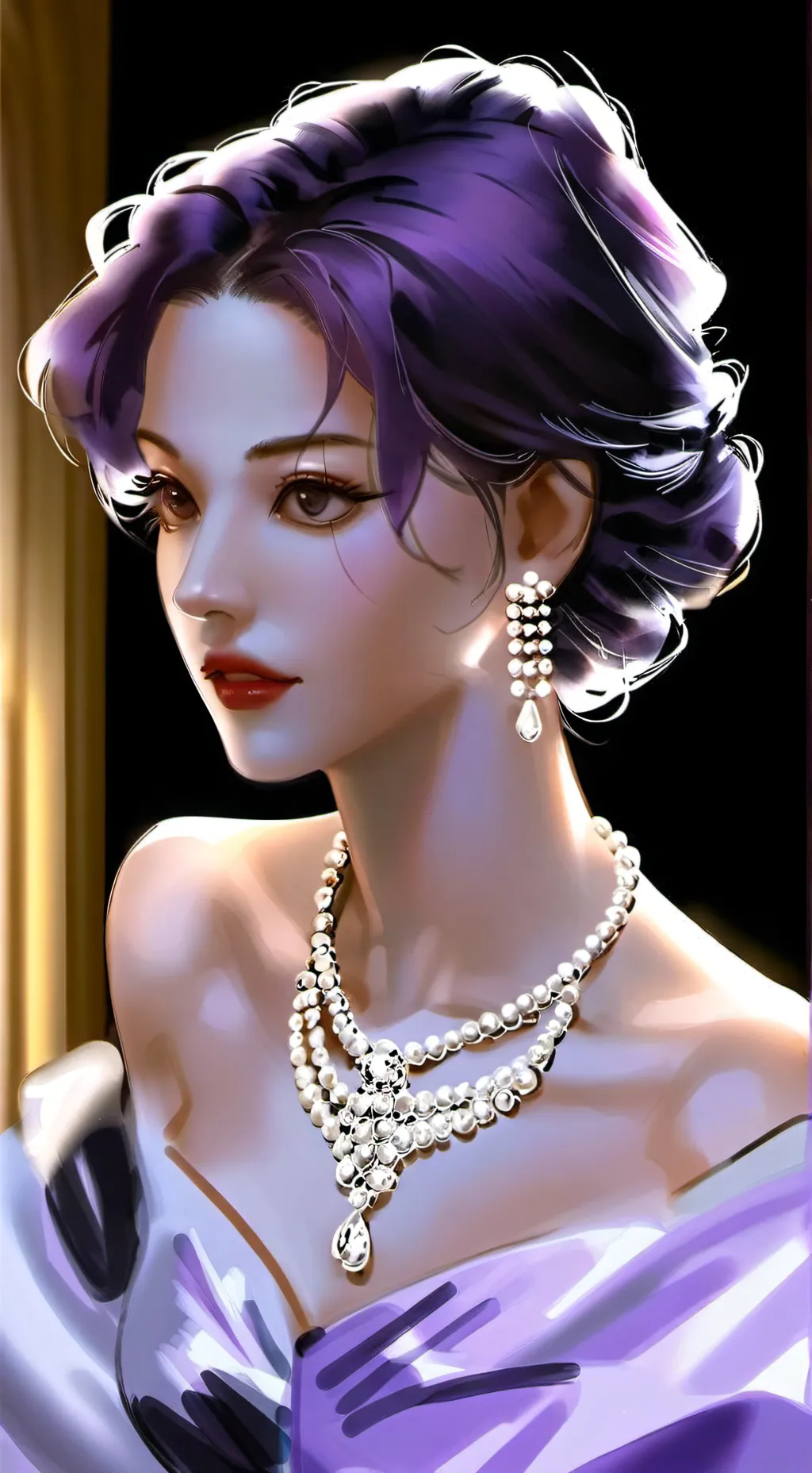 ai character: Traidora😈😈 background