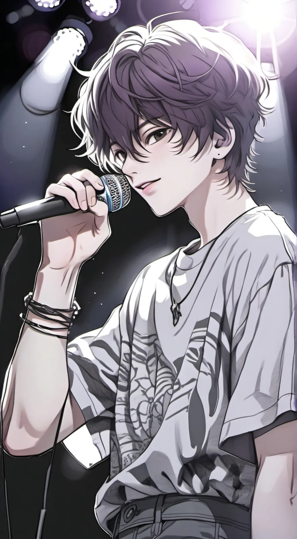 ai character: chris  background