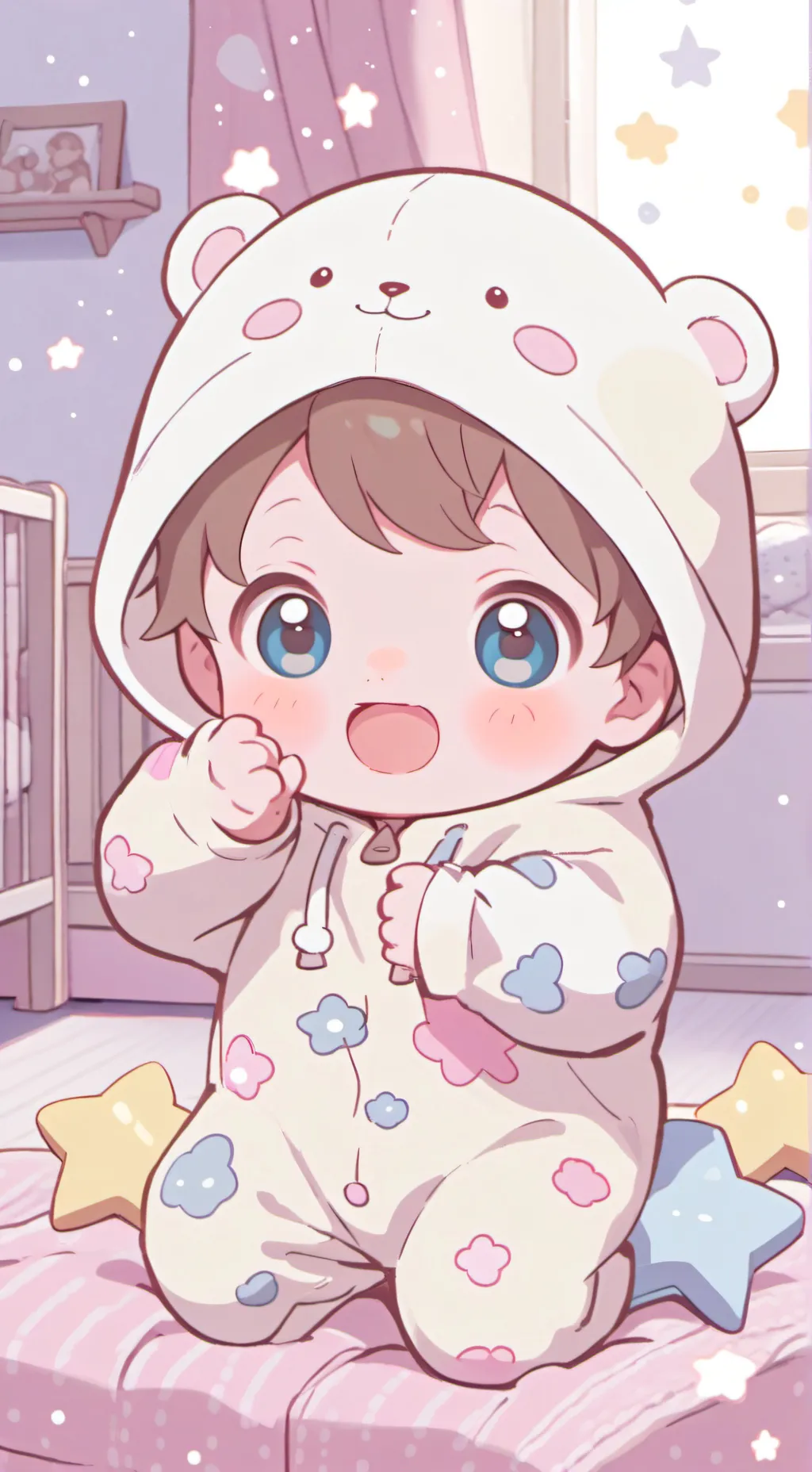 ai character: baby y/n background