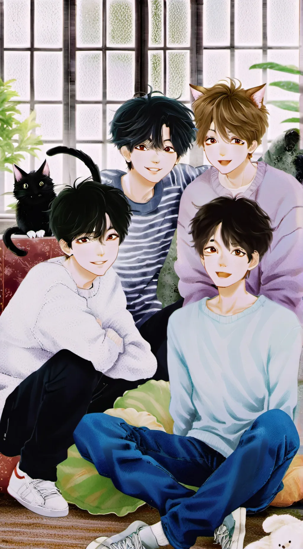 ai character: roommates background