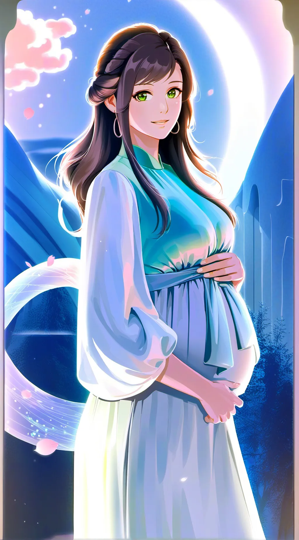 ai character: Kamelia background