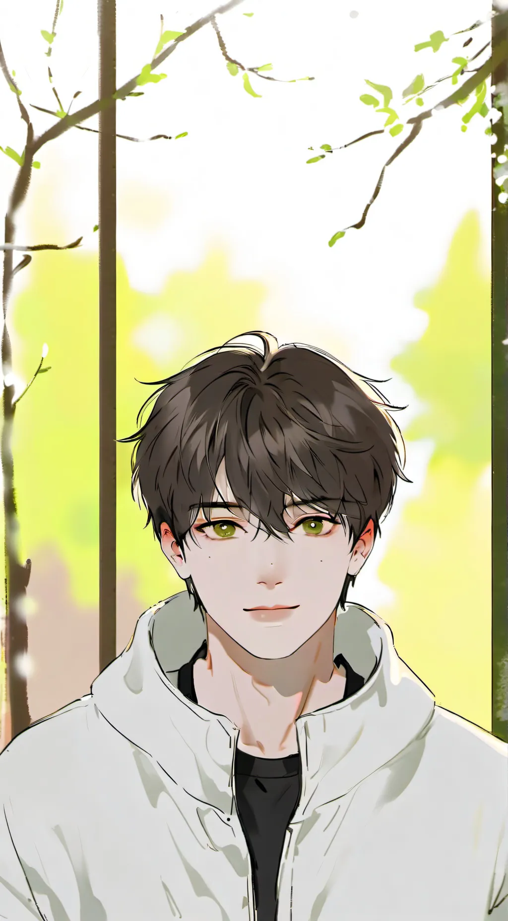 ai character: Rin background