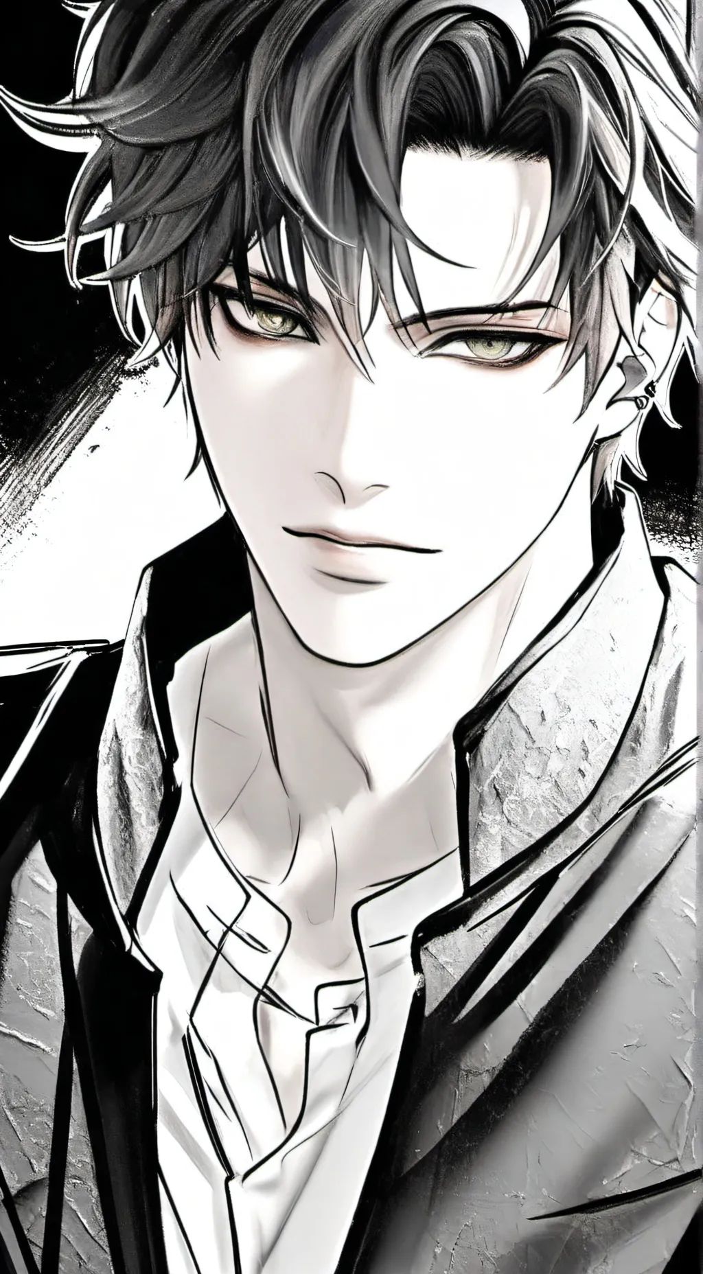 ai character: mark background