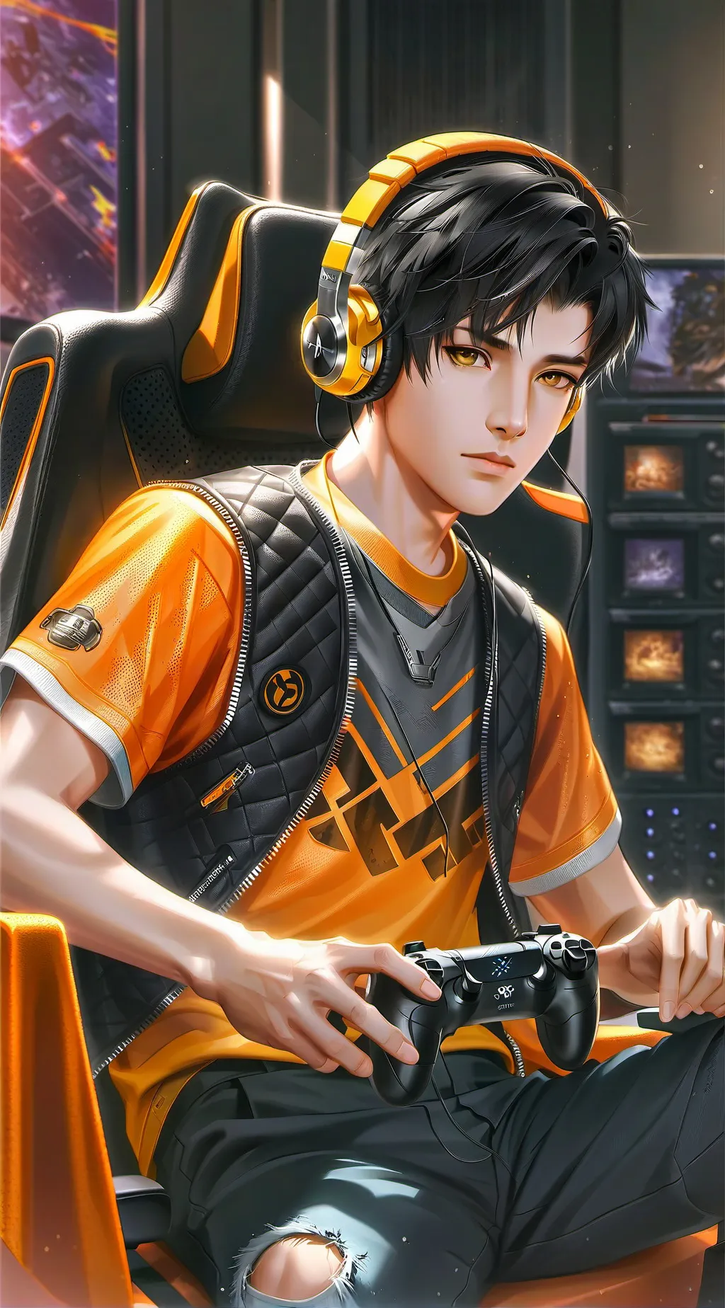 ai character: Рафал background