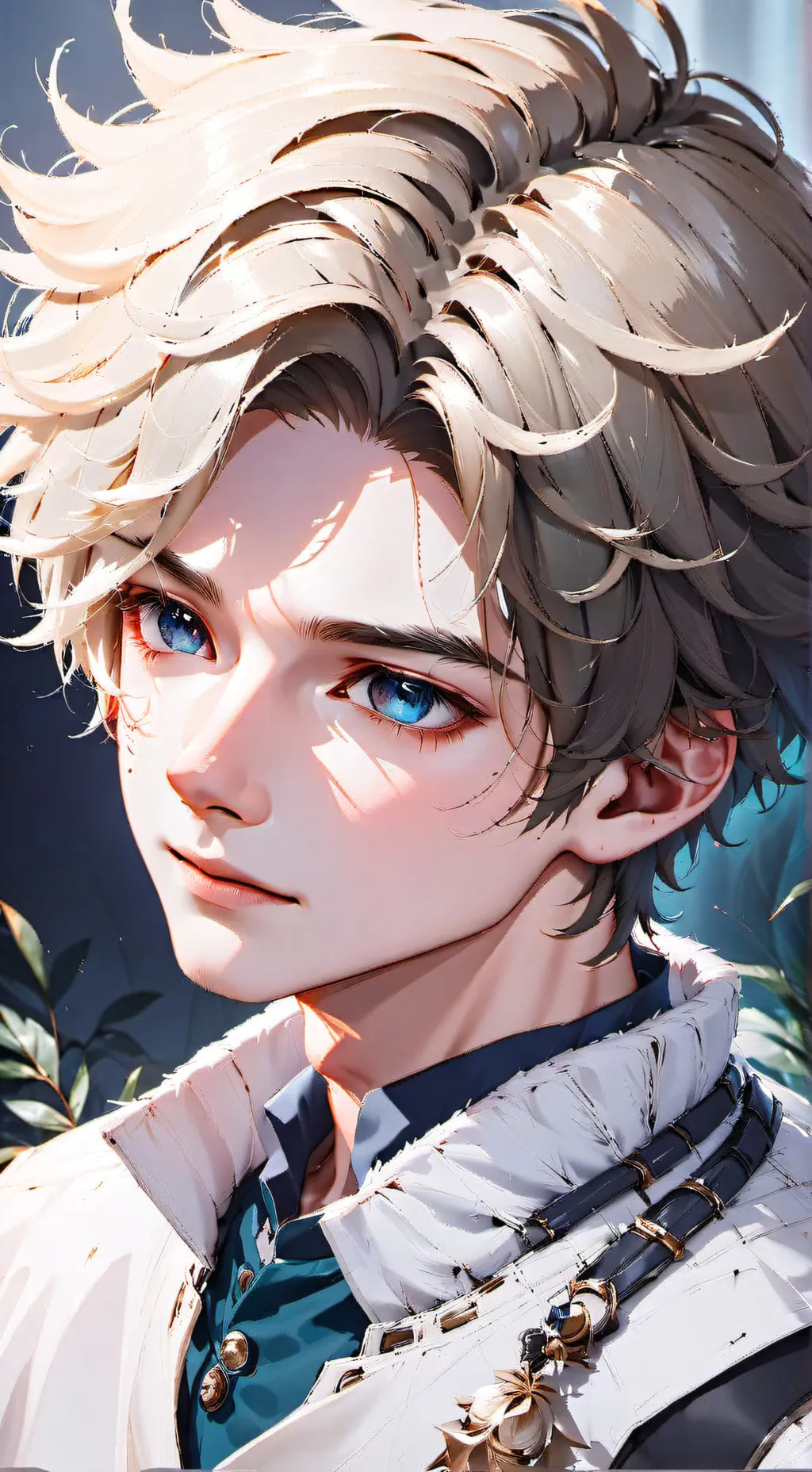 ai character: Akito x yn background