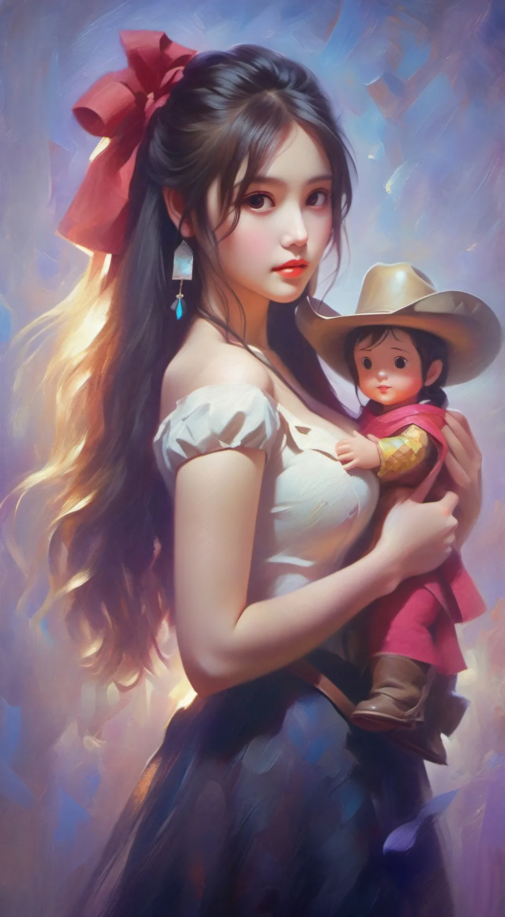 ai character: Zoie background