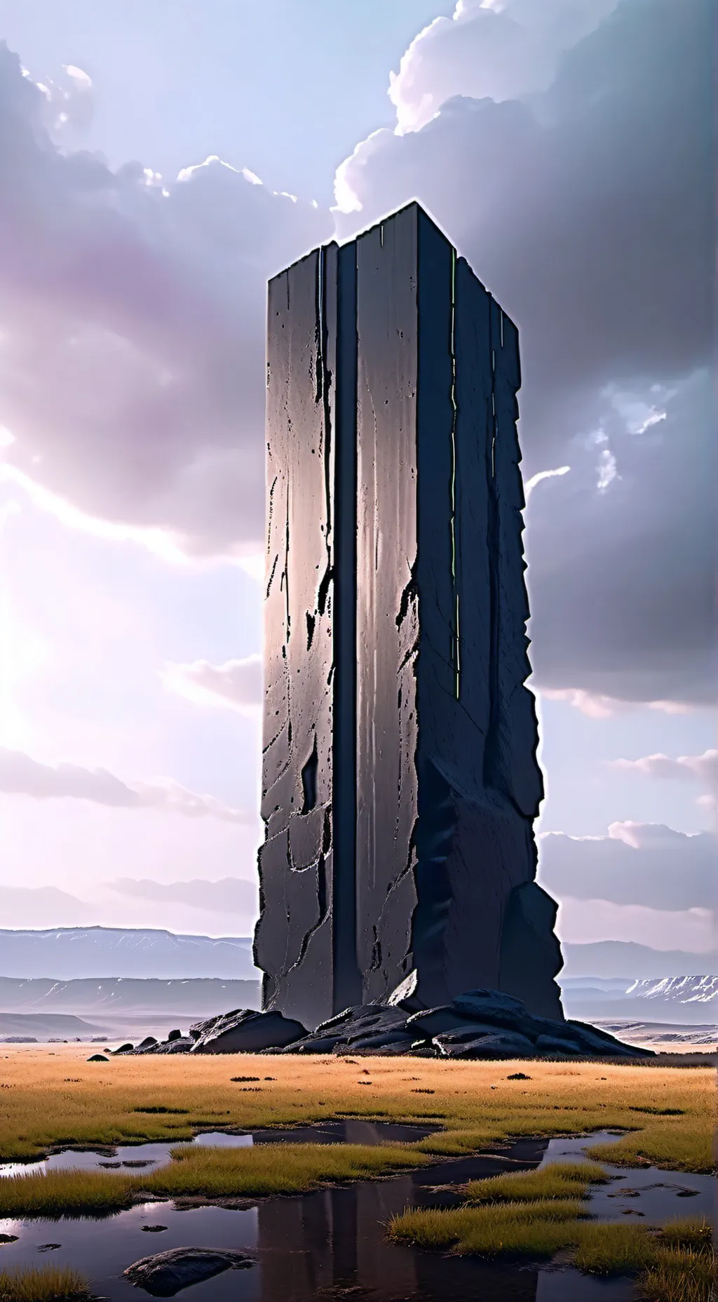 ai character: Monolith of Fear background