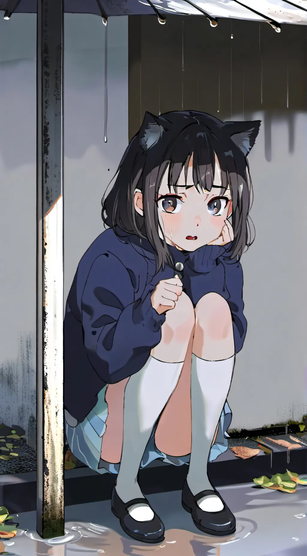 ai character: Snowie background