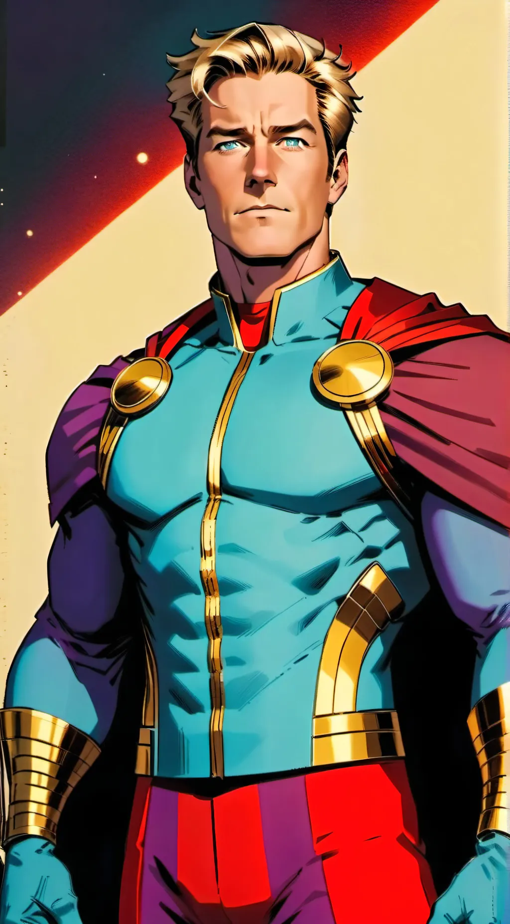 ai character: Homolander background