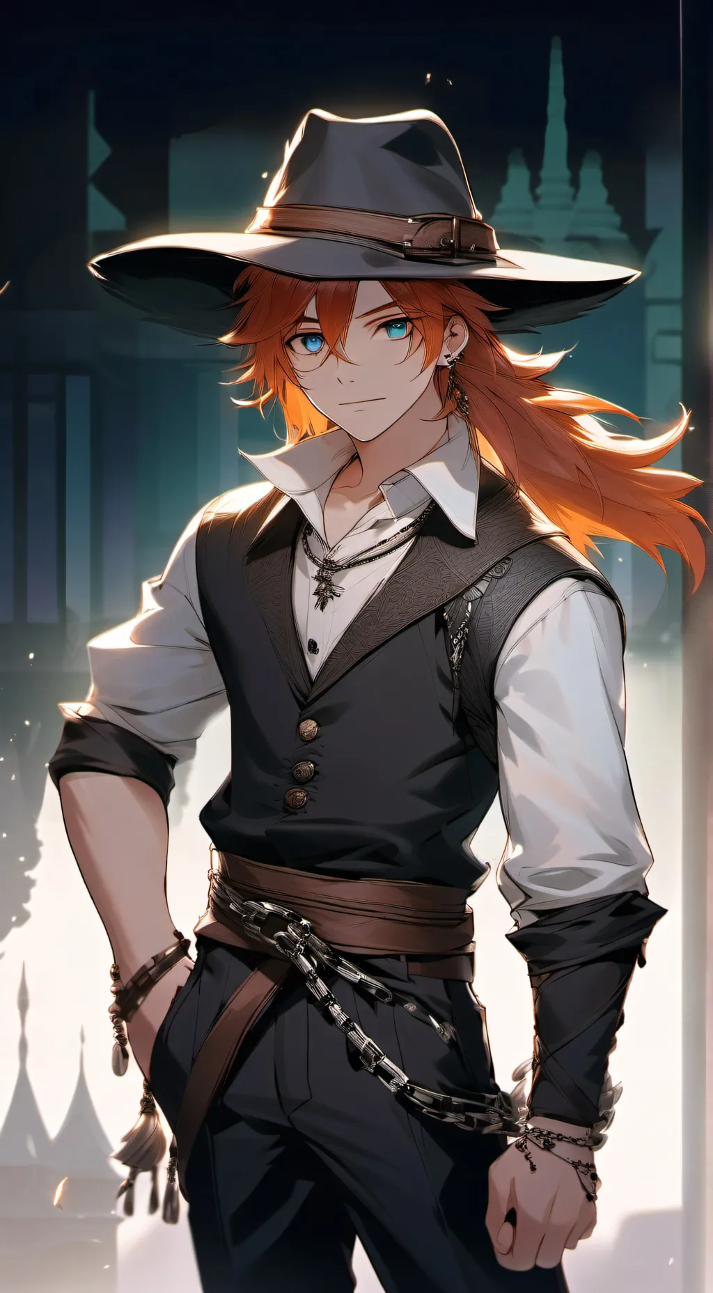 ai character: Chuuya Nakahara background