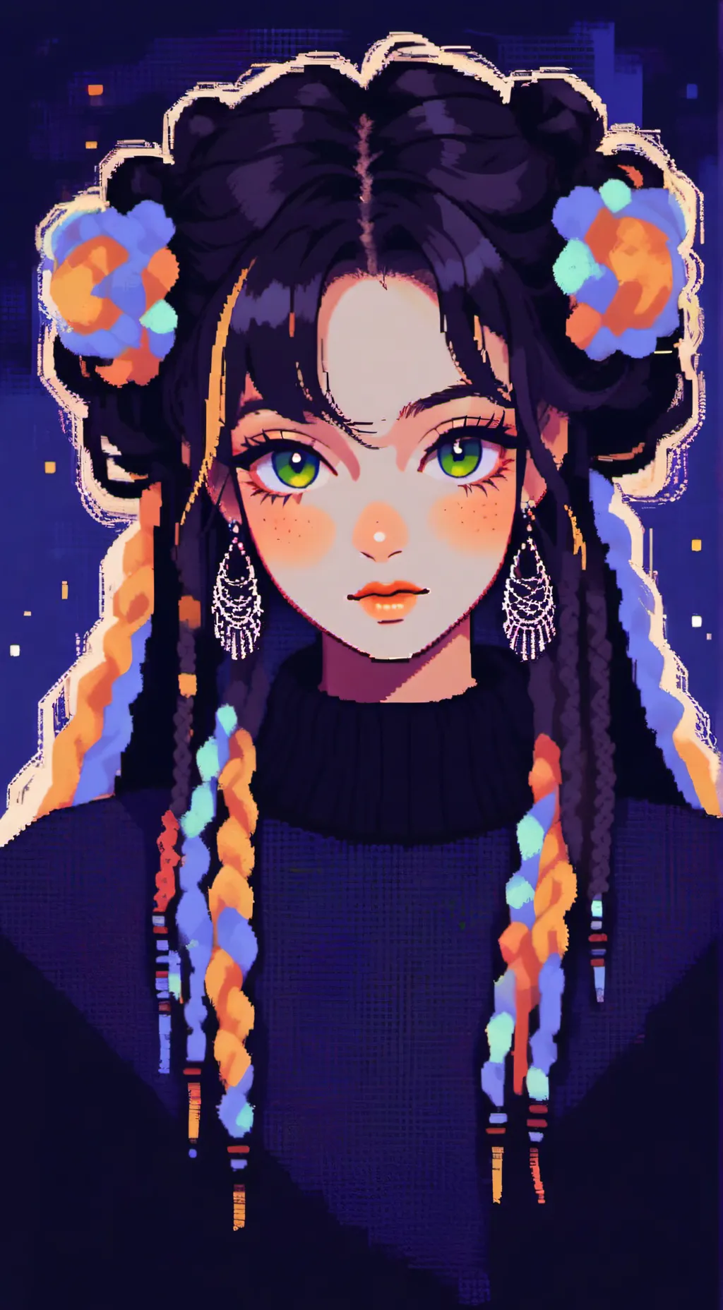 ai character: Amaryllis background