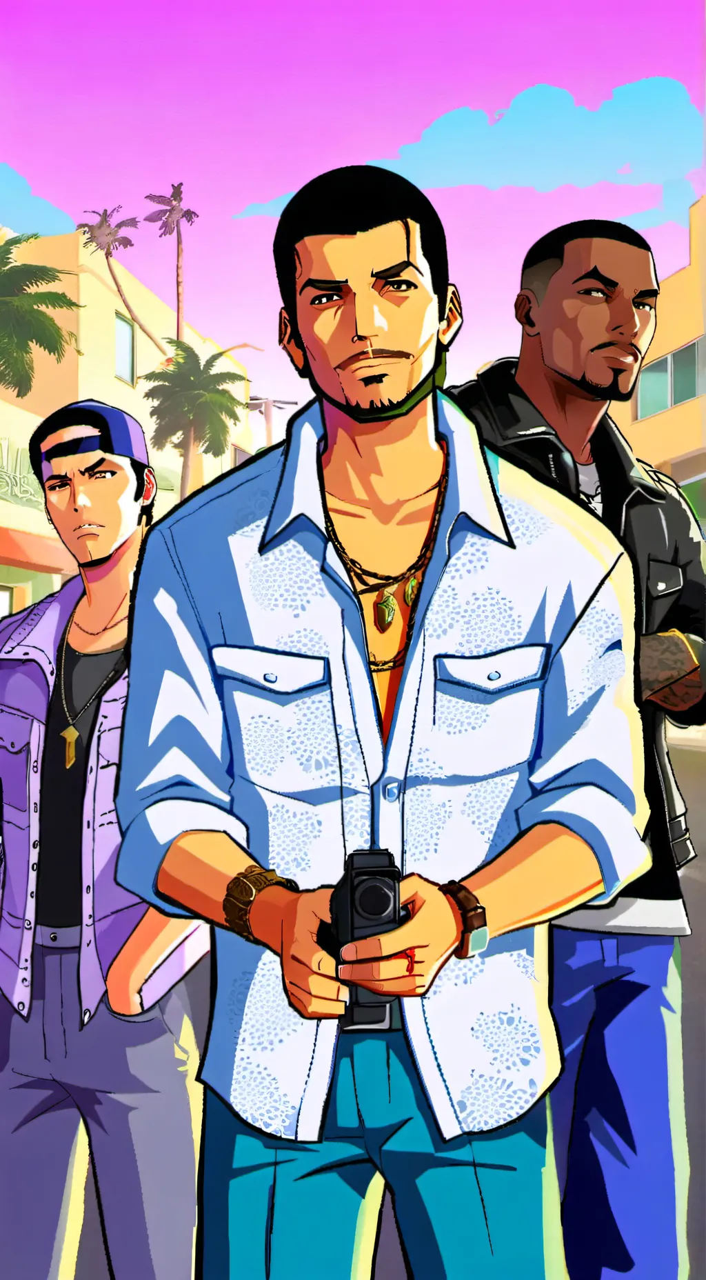 ai character: GTA background