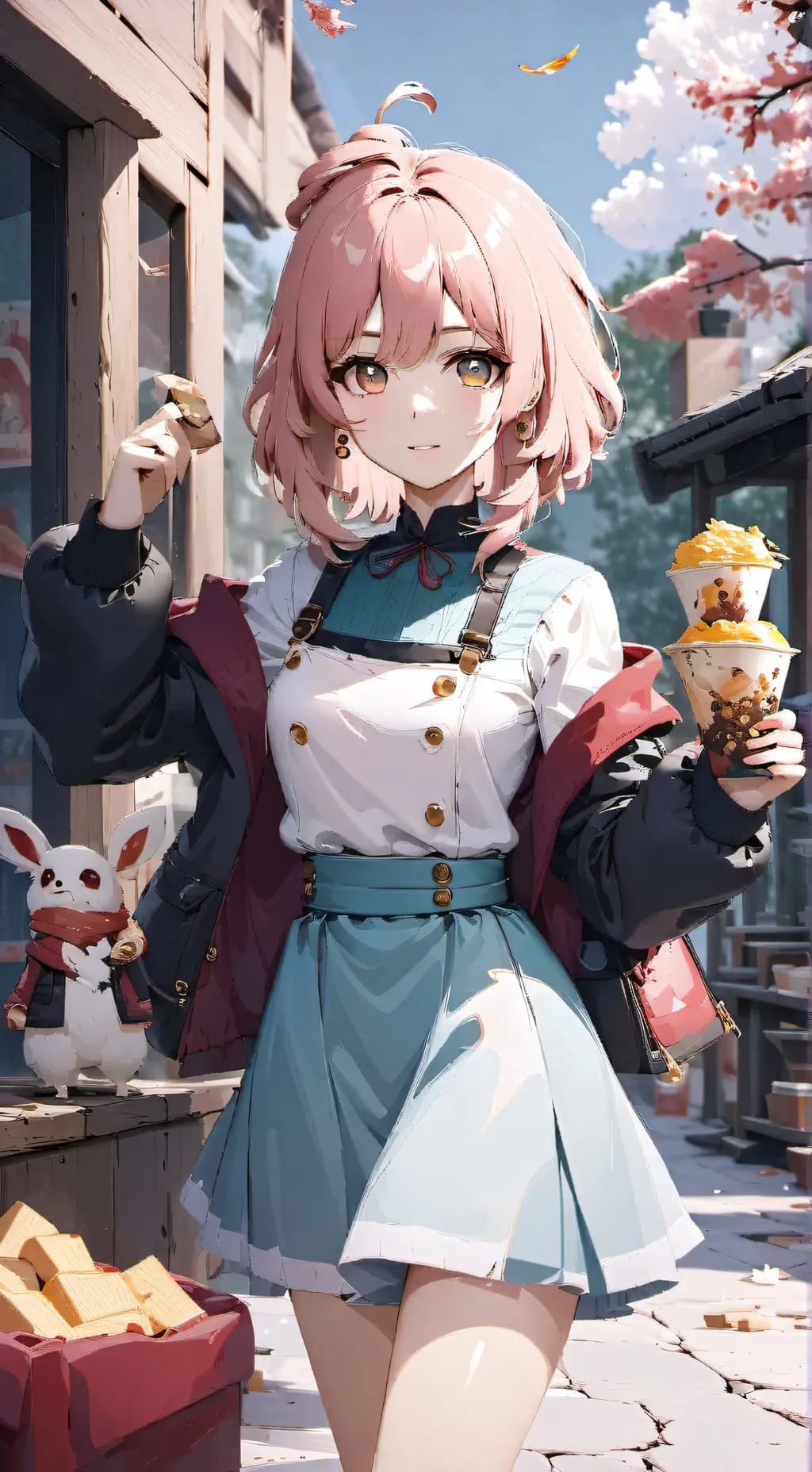 ai character: lisa  background