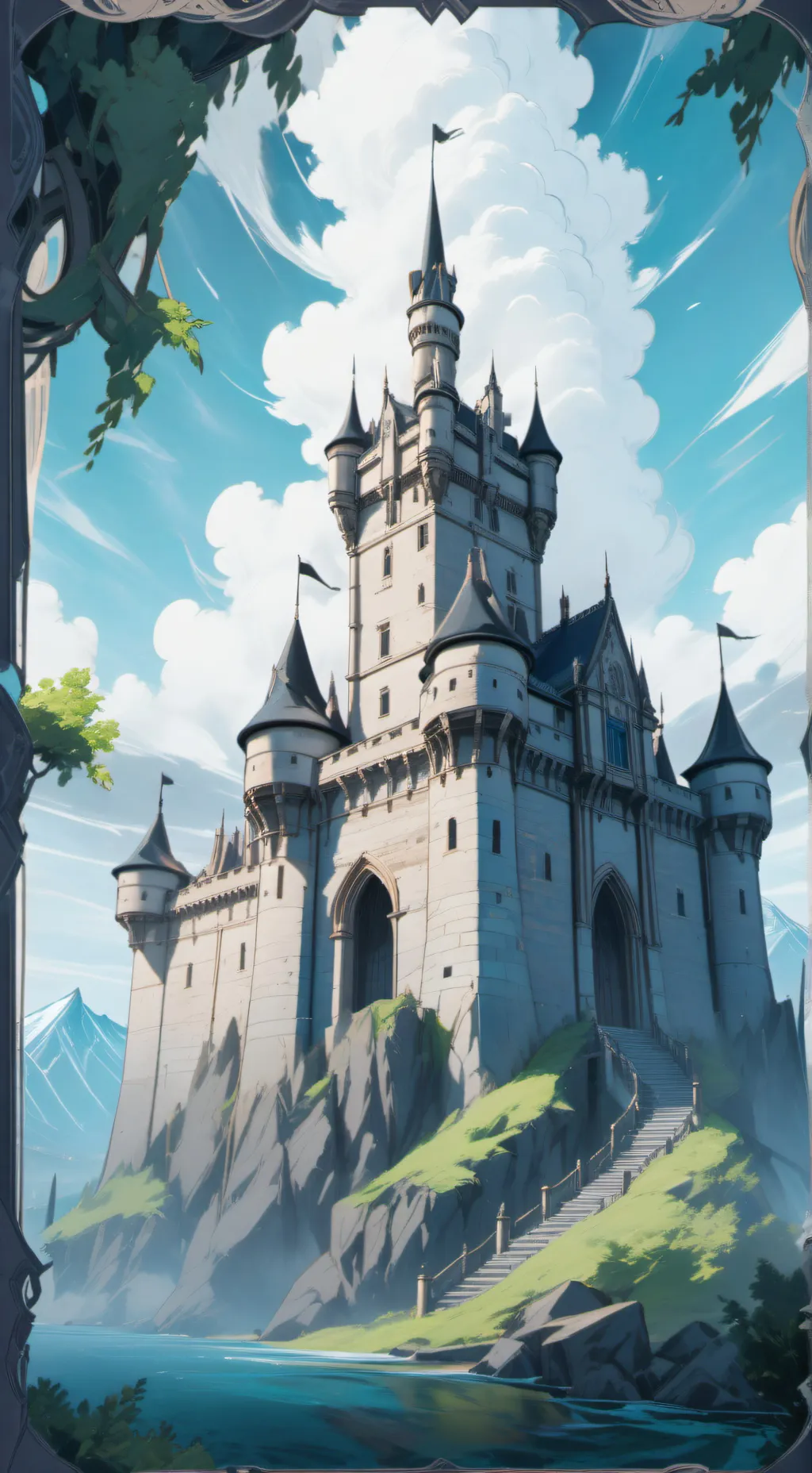ai character: Hogwarts background
