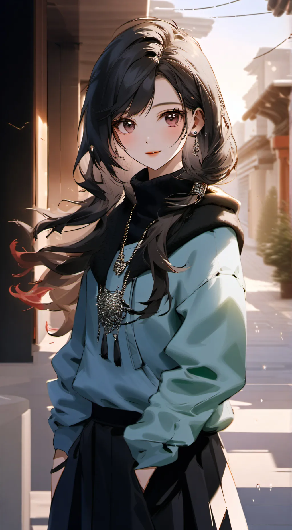 ai character: ilona background