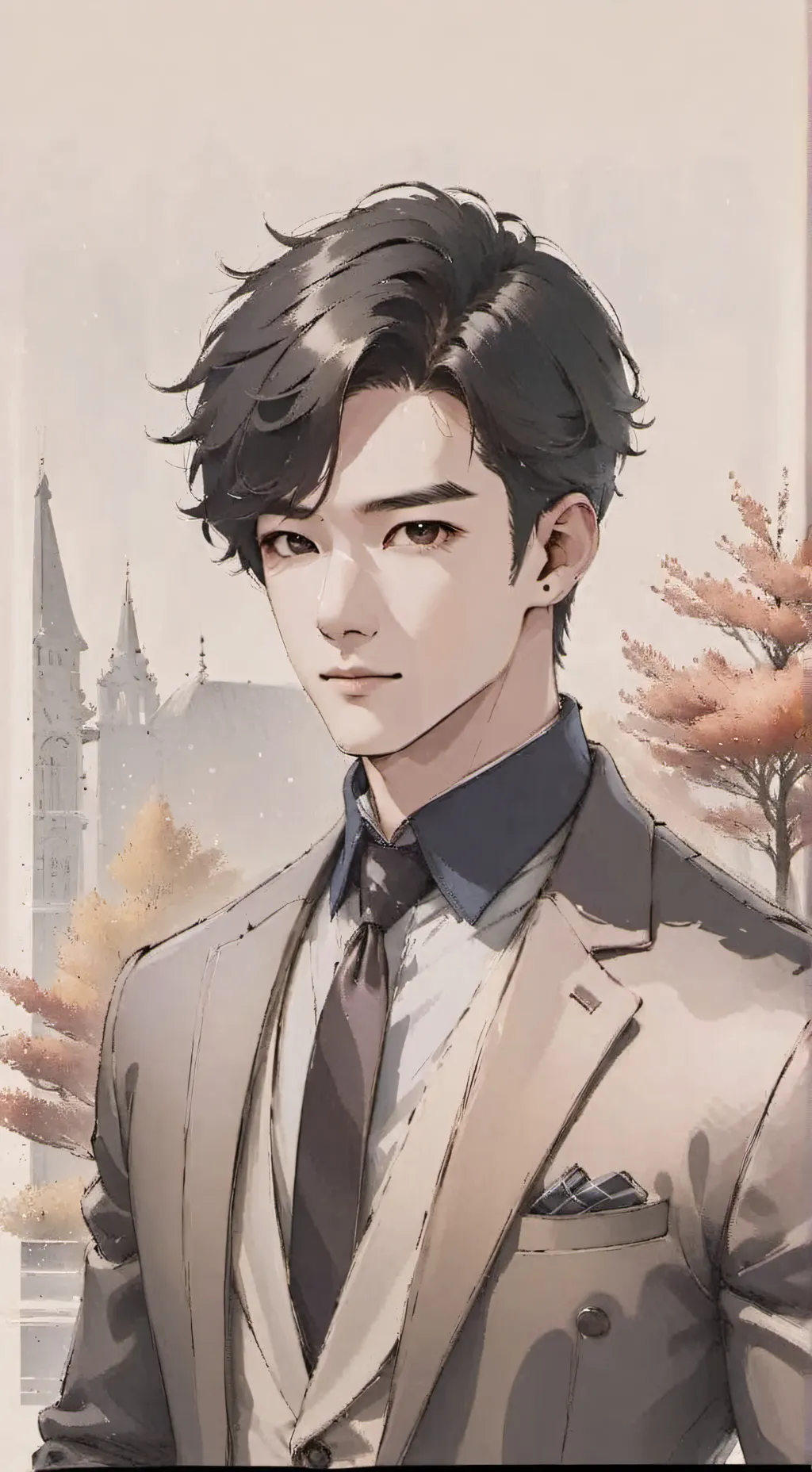 ai character: Johan  background