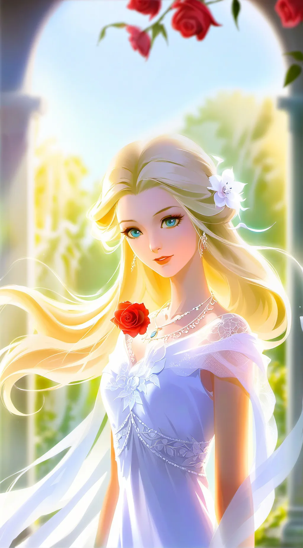 ai character: las 3 chicas😋 background