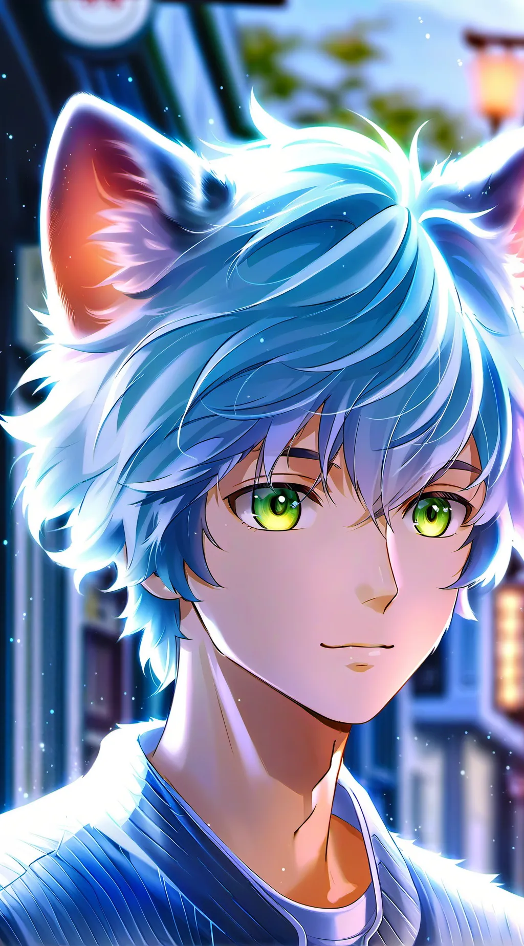 ai character: ☺️ background