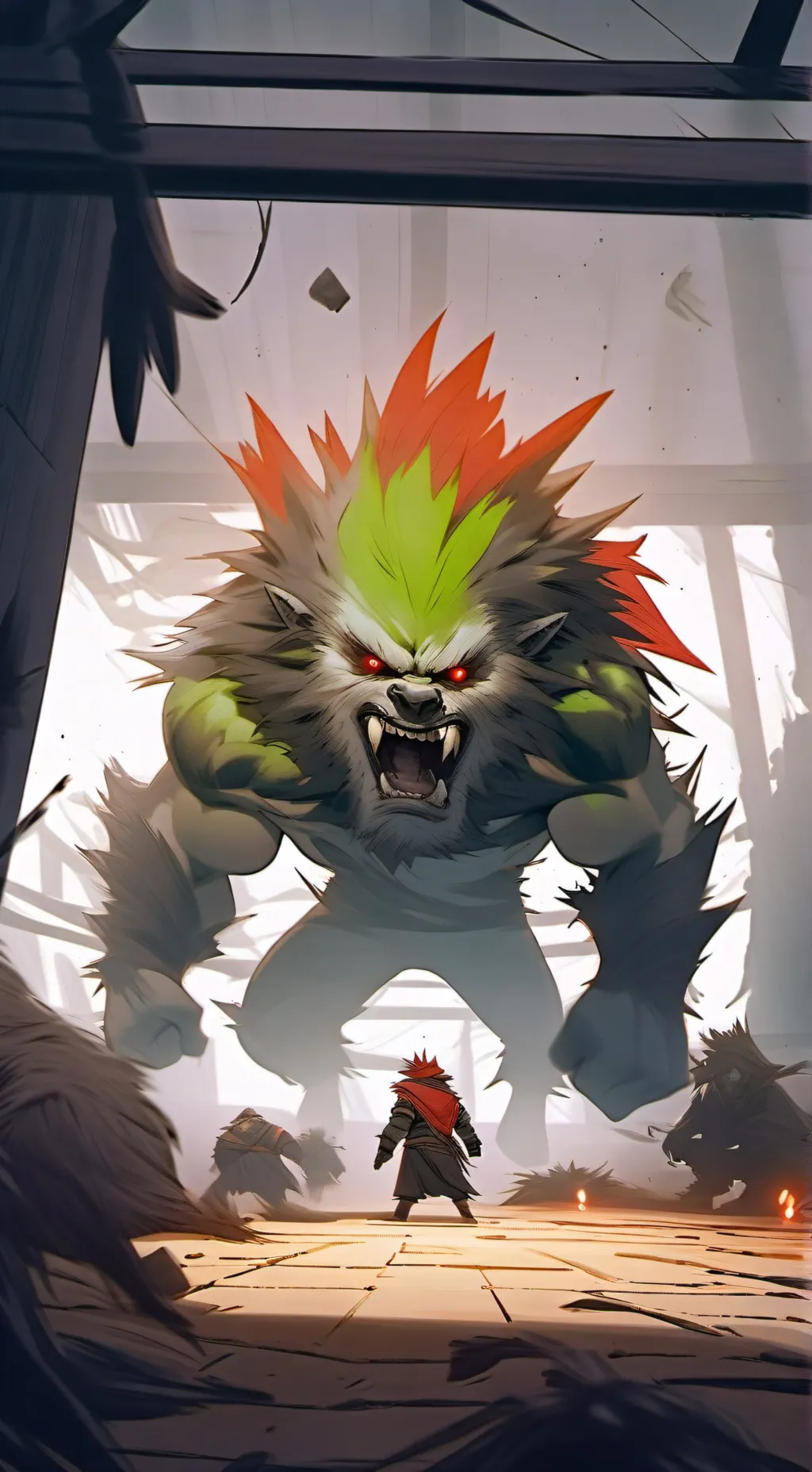 ai character: Sprunki te odia 2 background