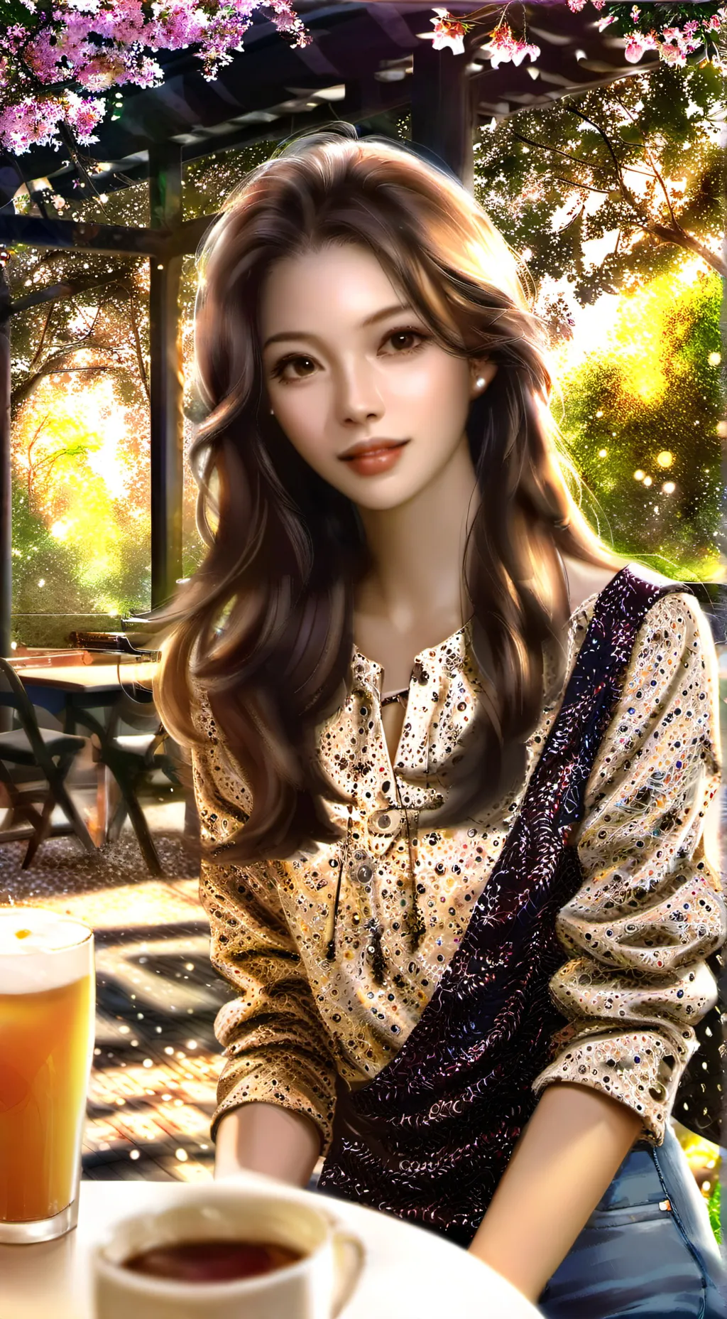 ai character: Perfection.. background