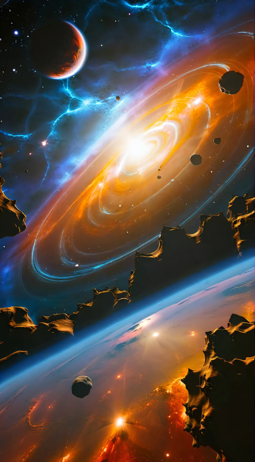 ai character: solar system 1 background