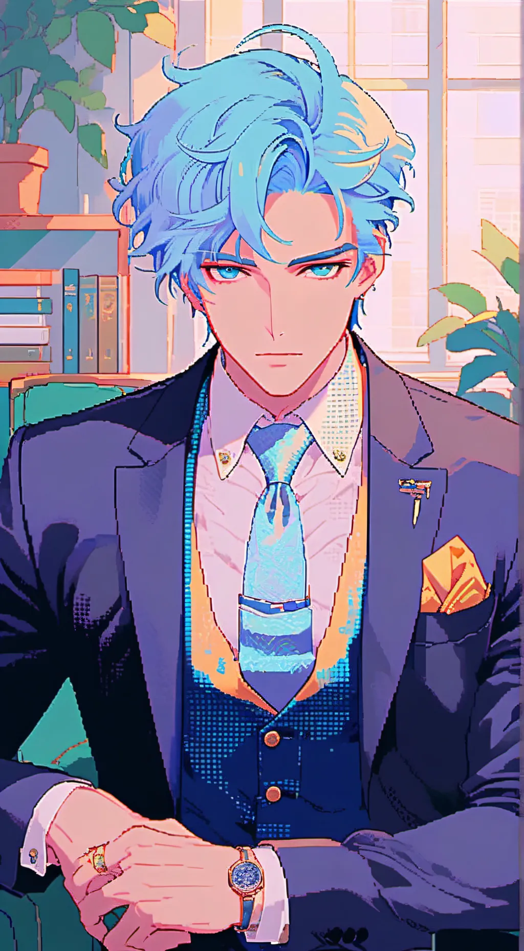 ai character: wlater background