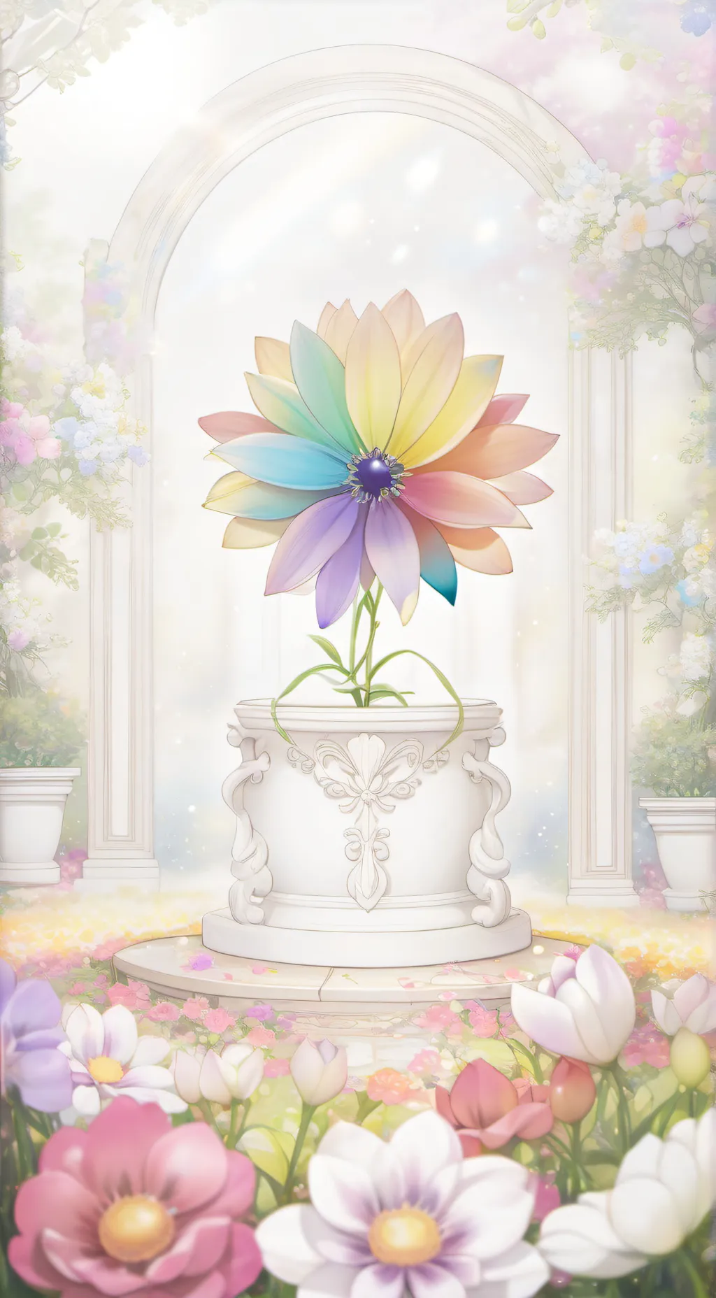 ai character: Dandy’s world au background