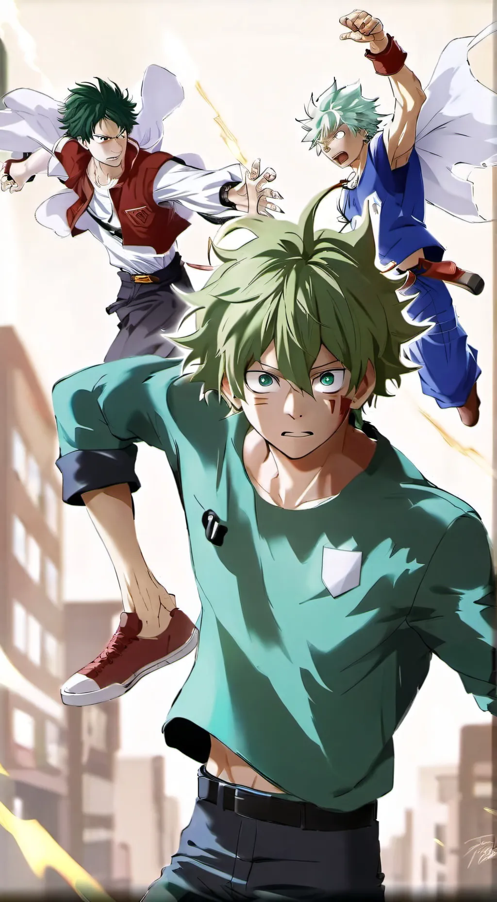 Talkie AI - Chat with Shoto Bakugo Deku 