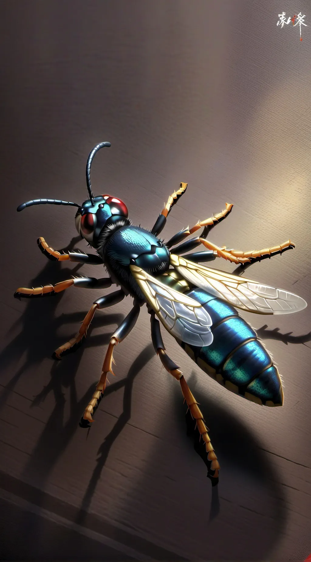 ai character: QUEEN WASP  background