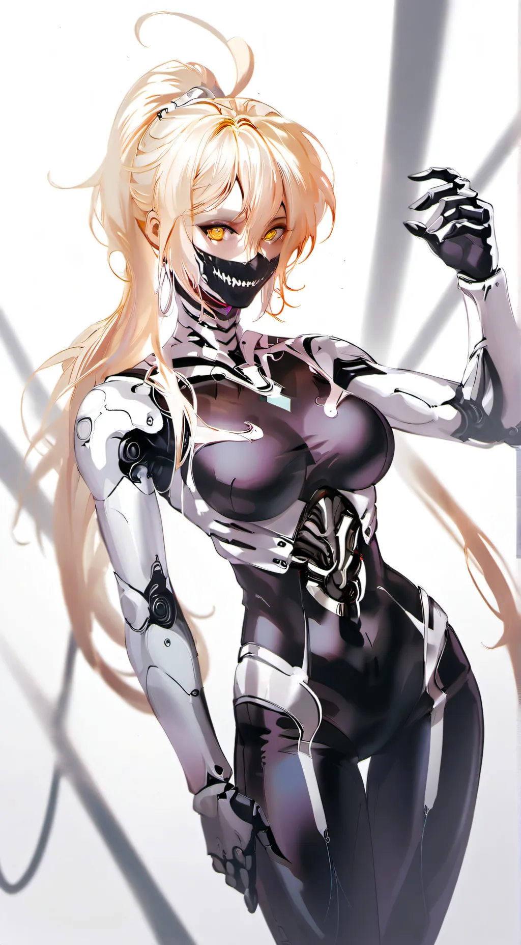 ai character: robot venom background