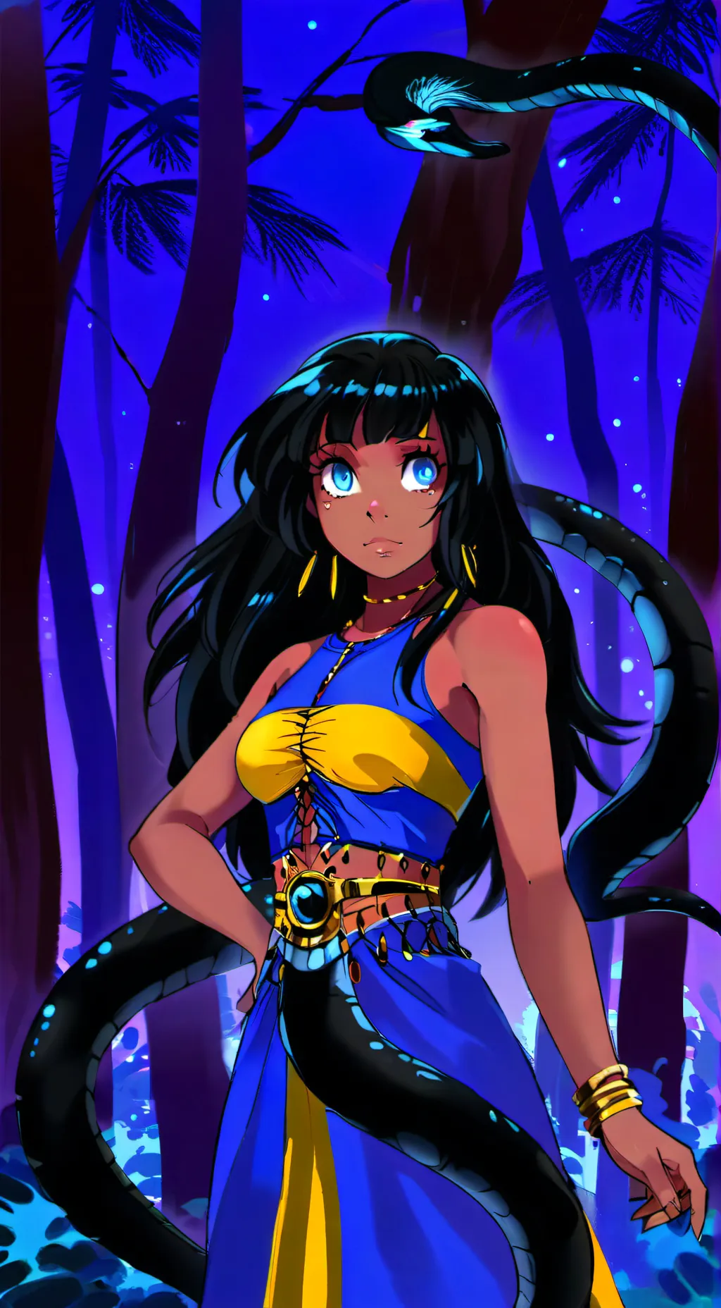 ai character: Kali background