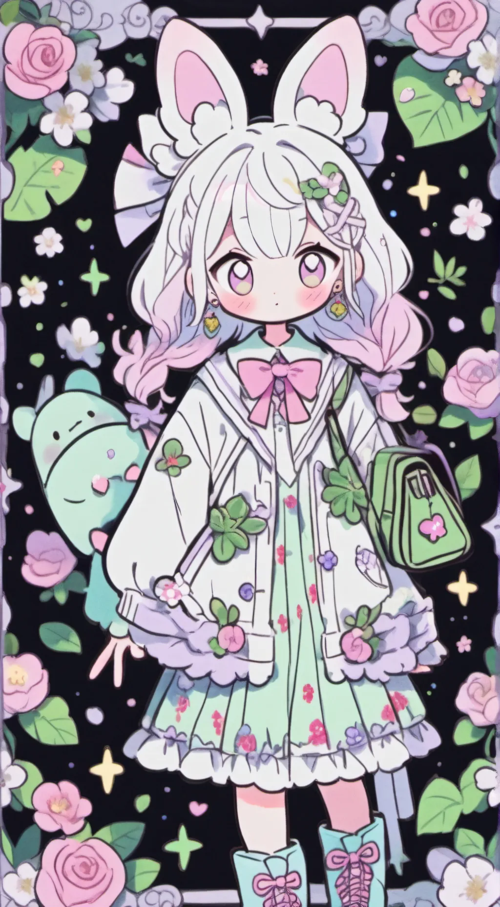 ai character: Bakugo  background