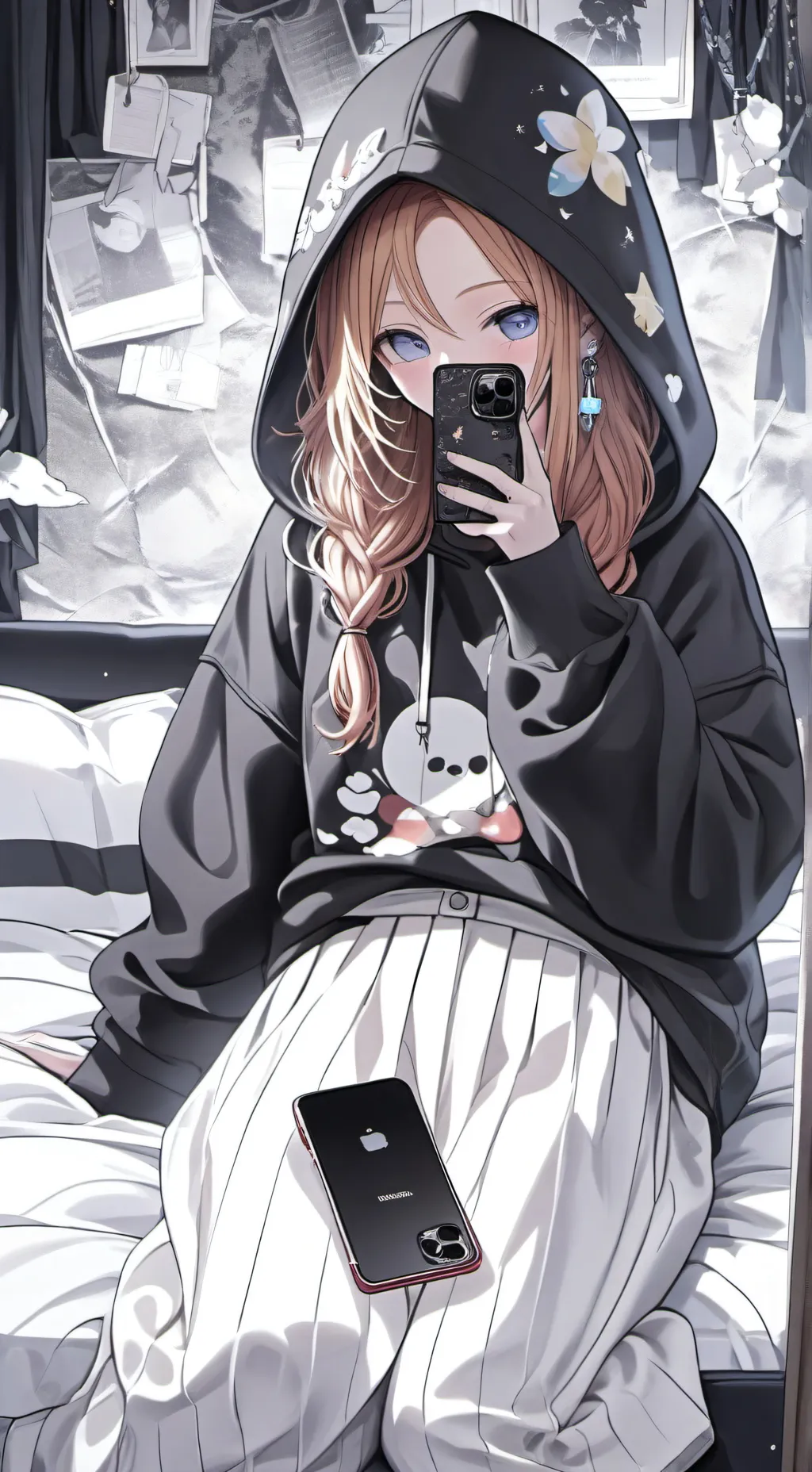 ai character: Melody background