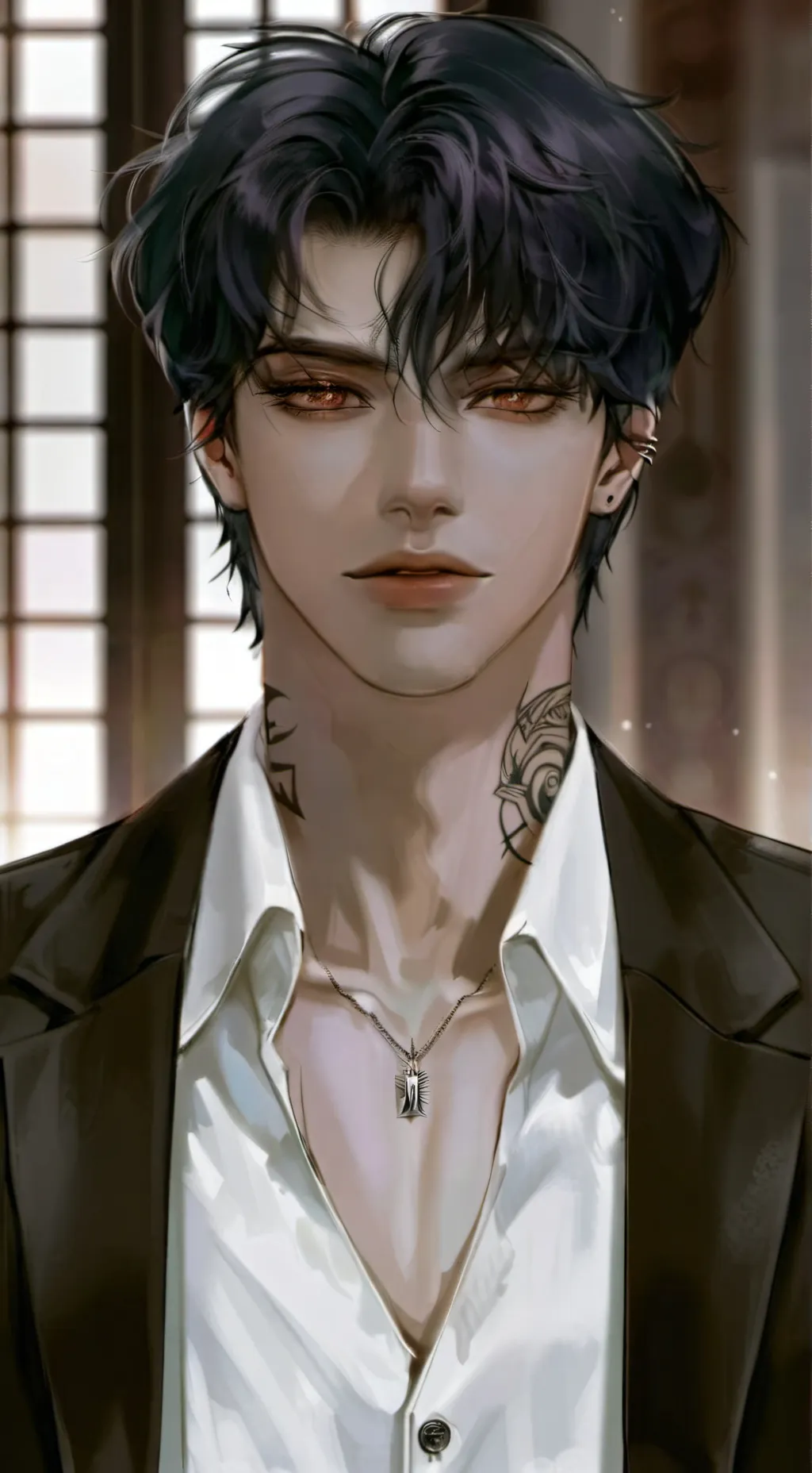 ai character: Alexㅉ background