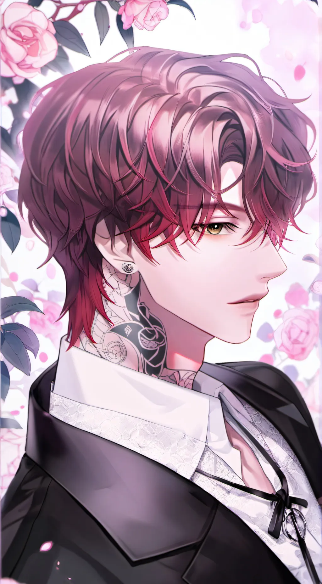 ai character: ●•Liam•● background