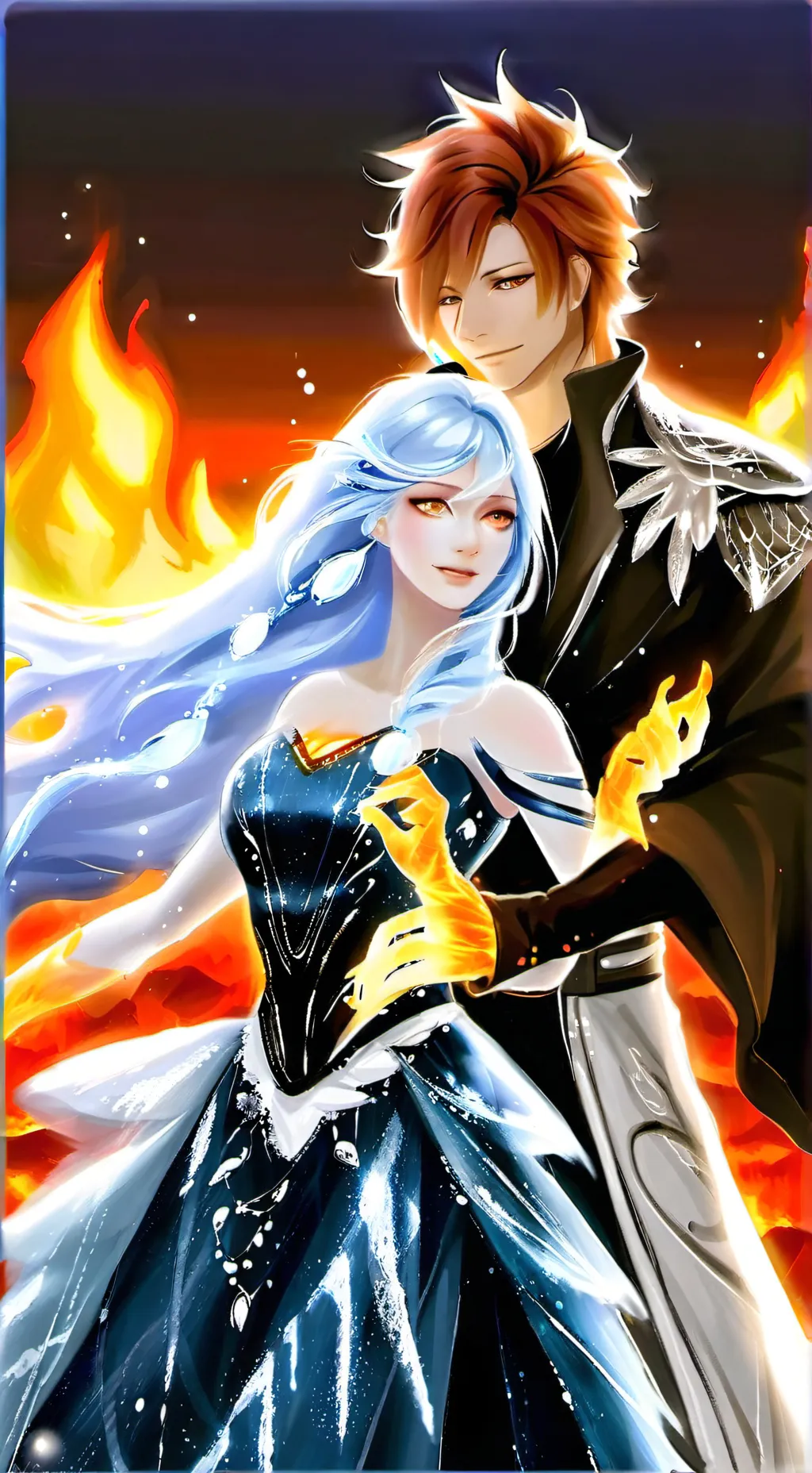 ai character: Element wander background