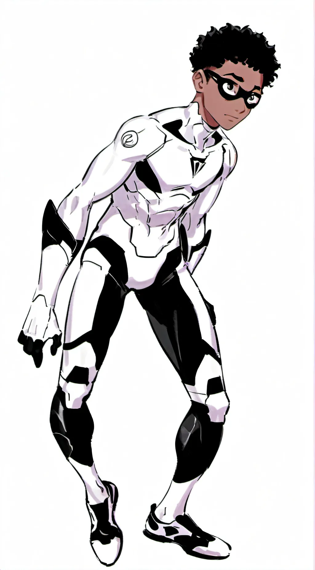 ai character: Black knight background