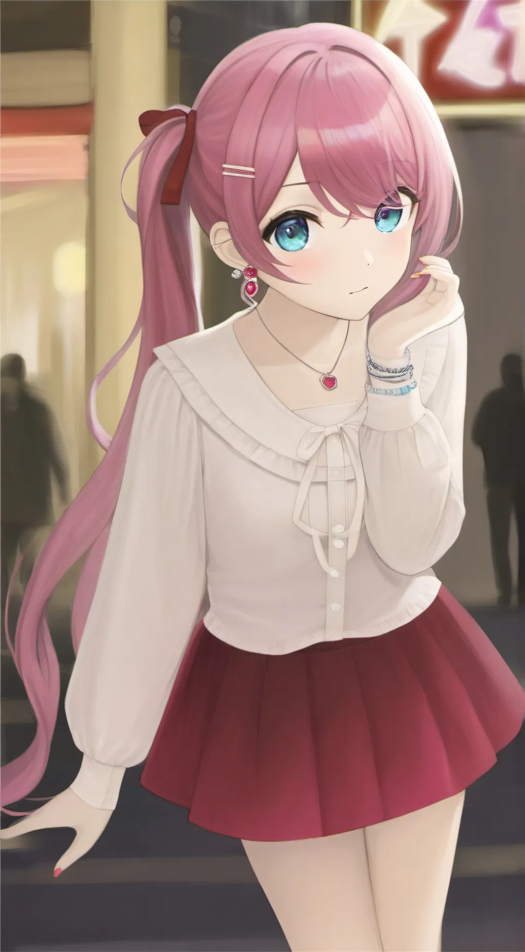 ai character: evelyn background