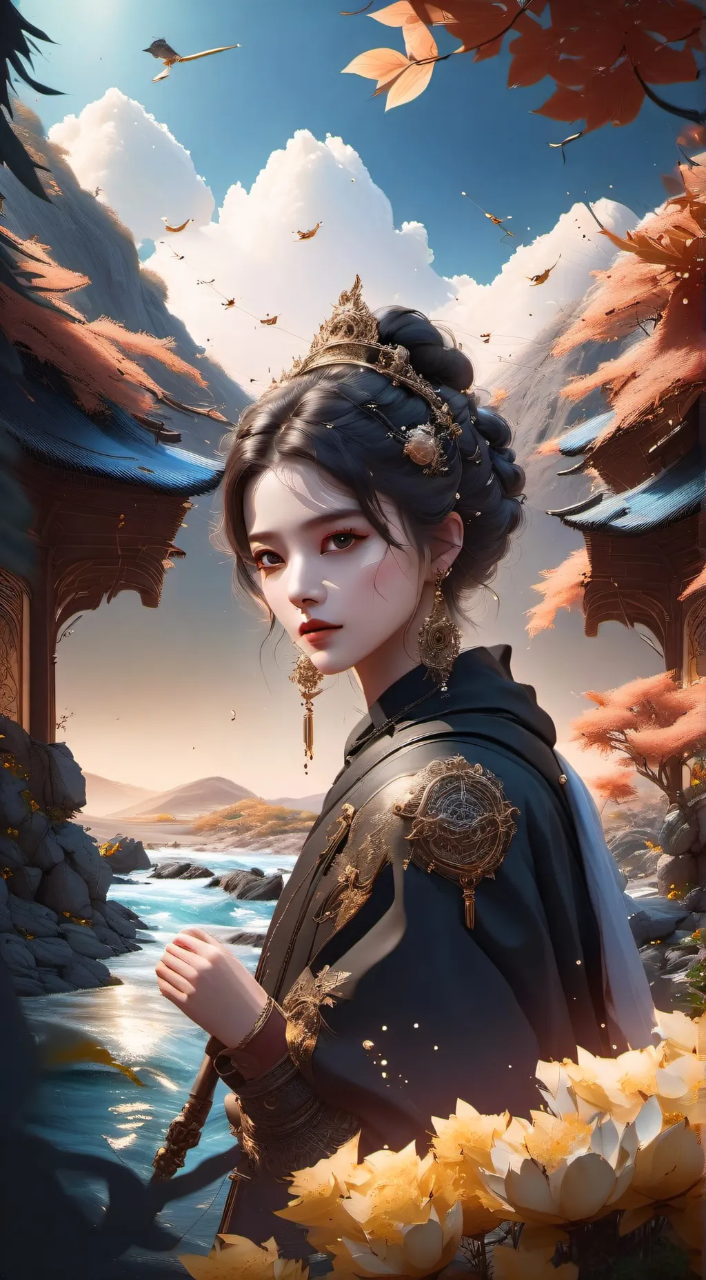 ai character: Xiran background