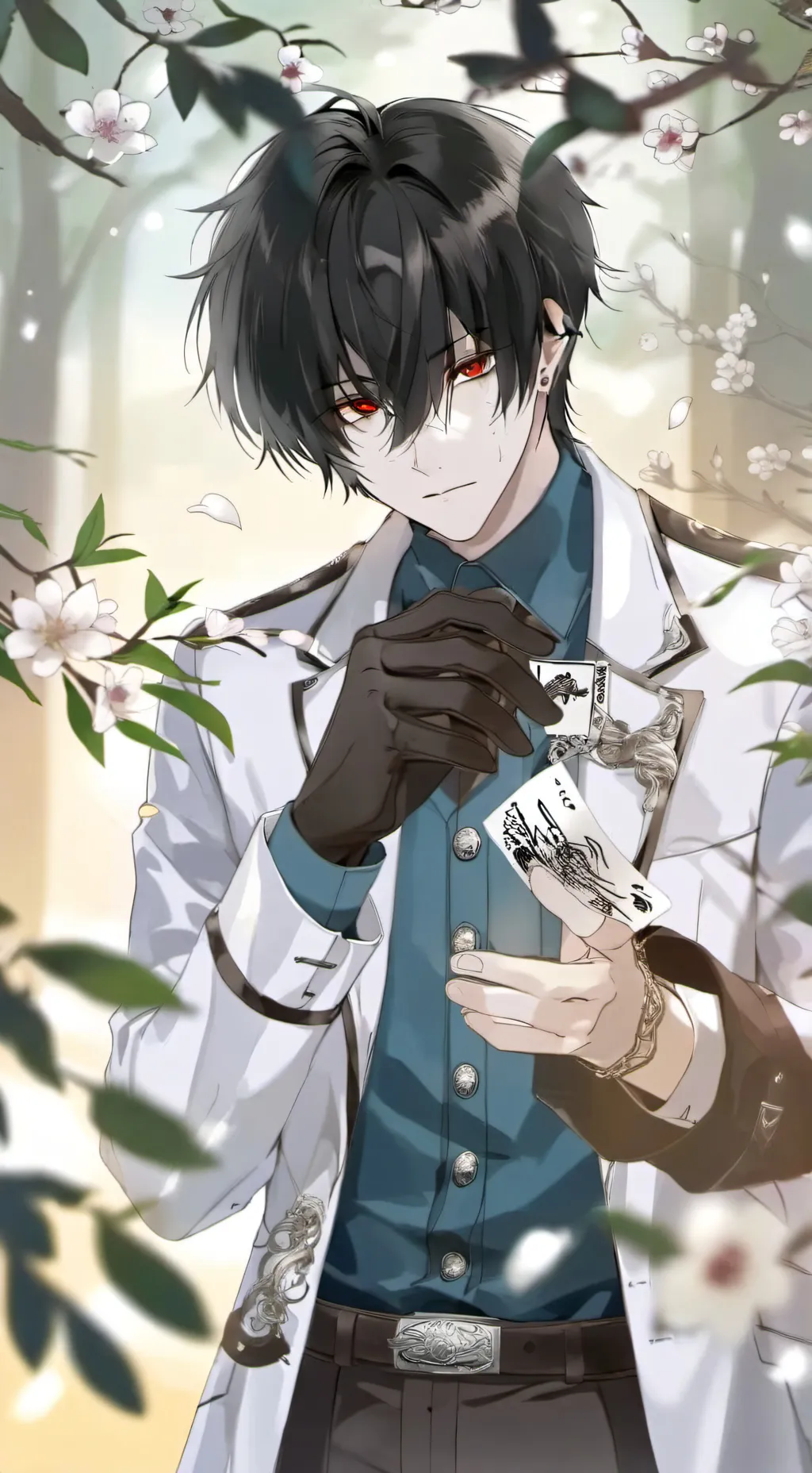 ai character: IZAC background