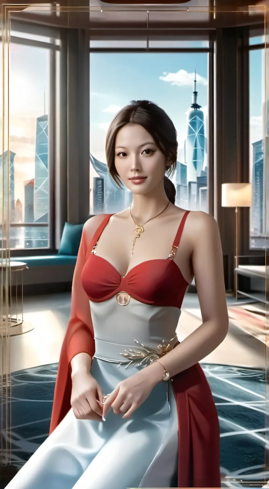 ai character: Kamily Chen background