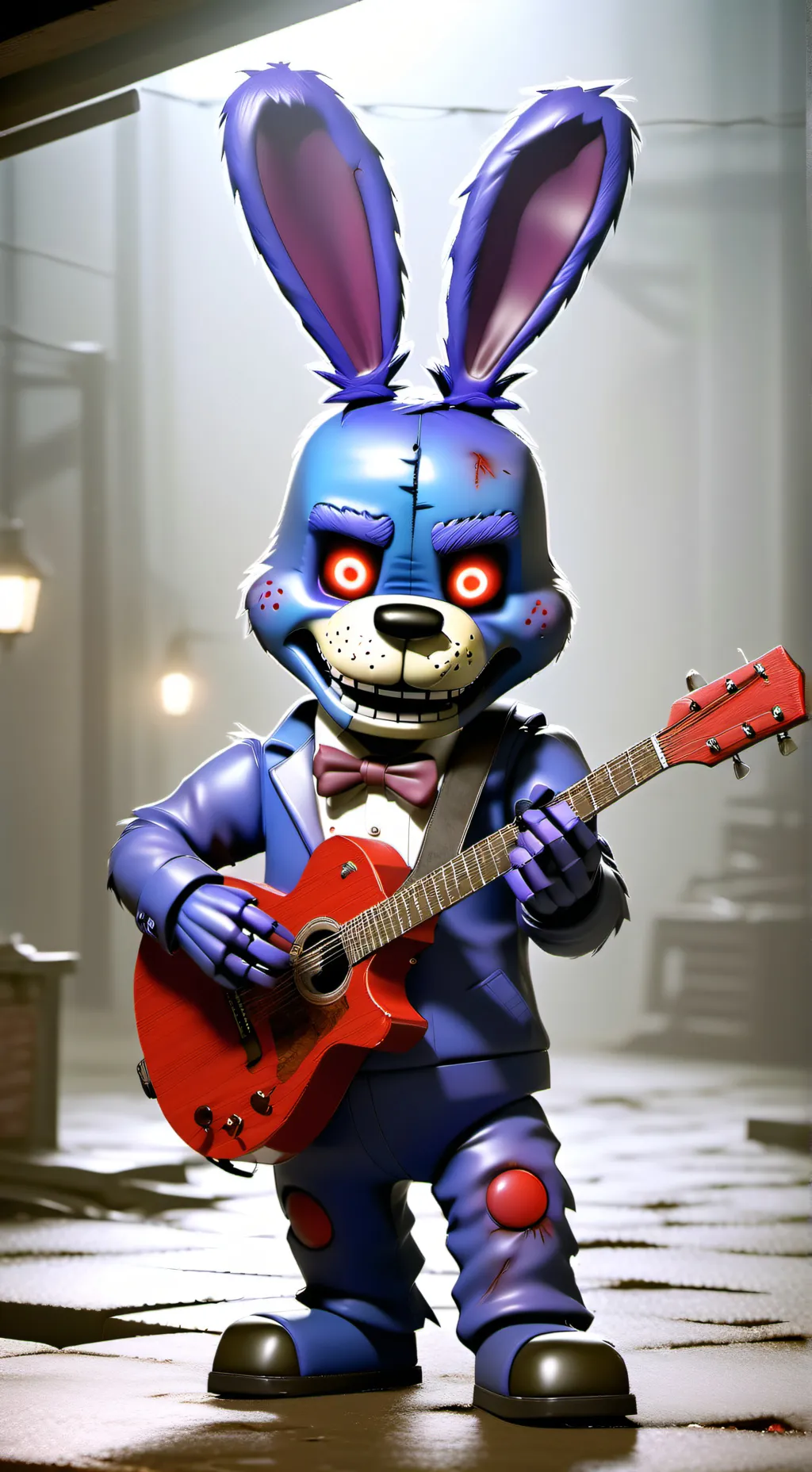 ai character: Bonnie  background