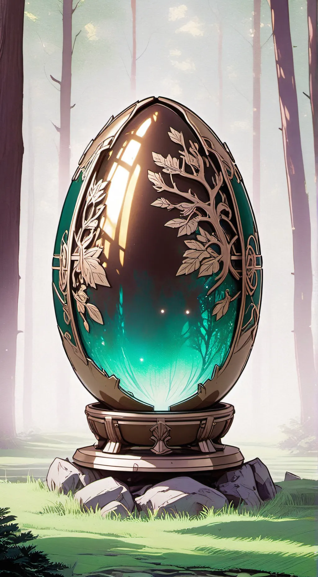 ai character: MHA x Dragon egg  background