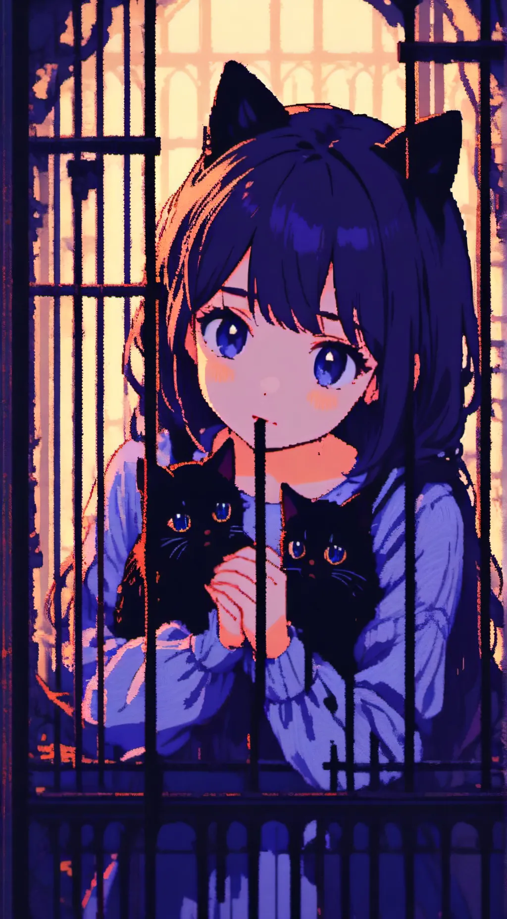 ai character: Рая background